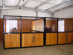 modular horse stalls